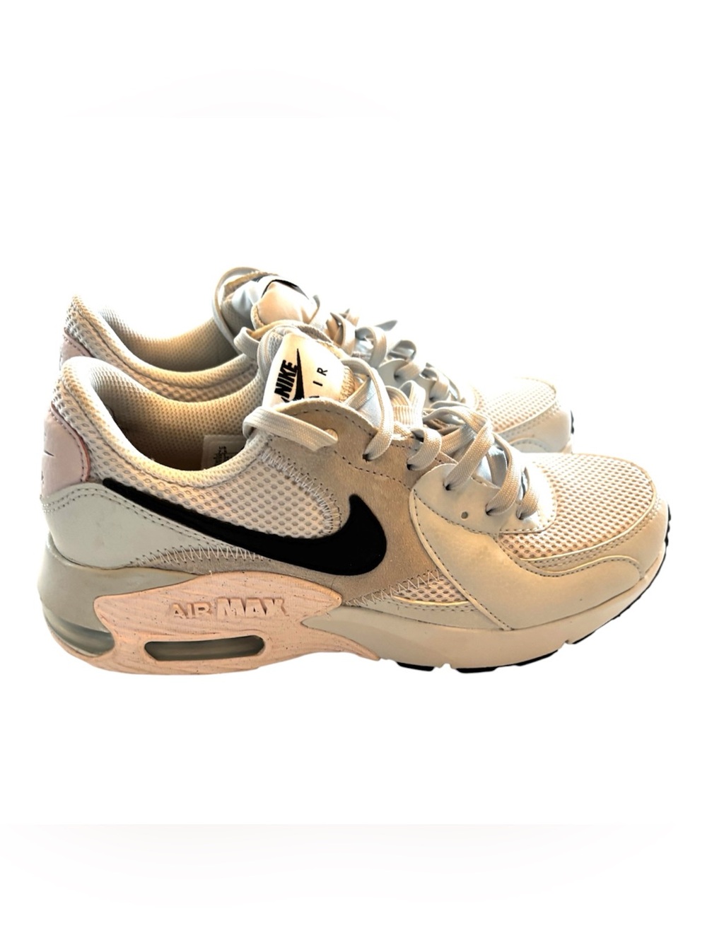 Nike Gray Pink Air Max Excee Running Sneakers Photon Dusk SZ 7.5 Worn 1X Indoors